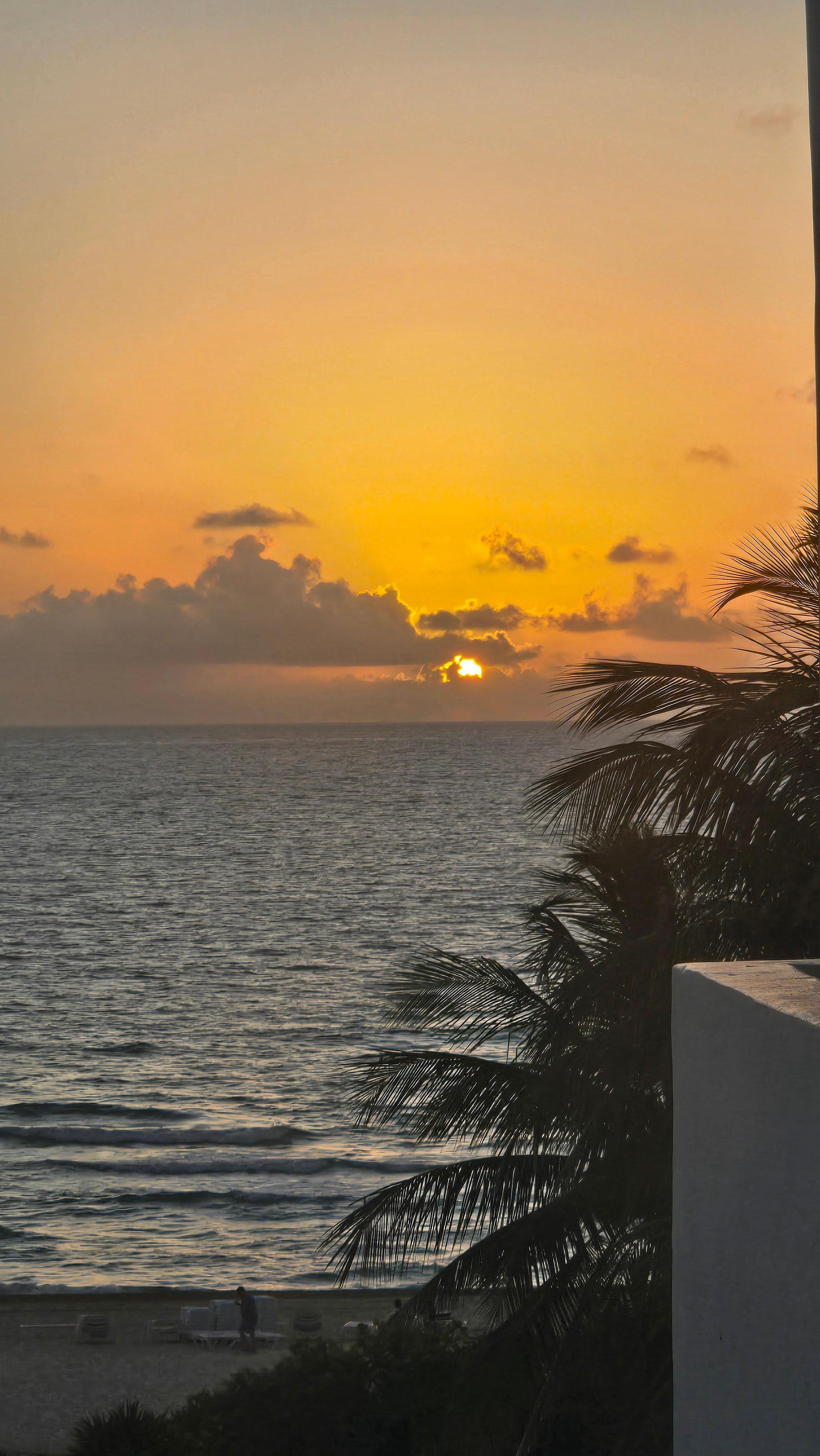 Sunrise view from room