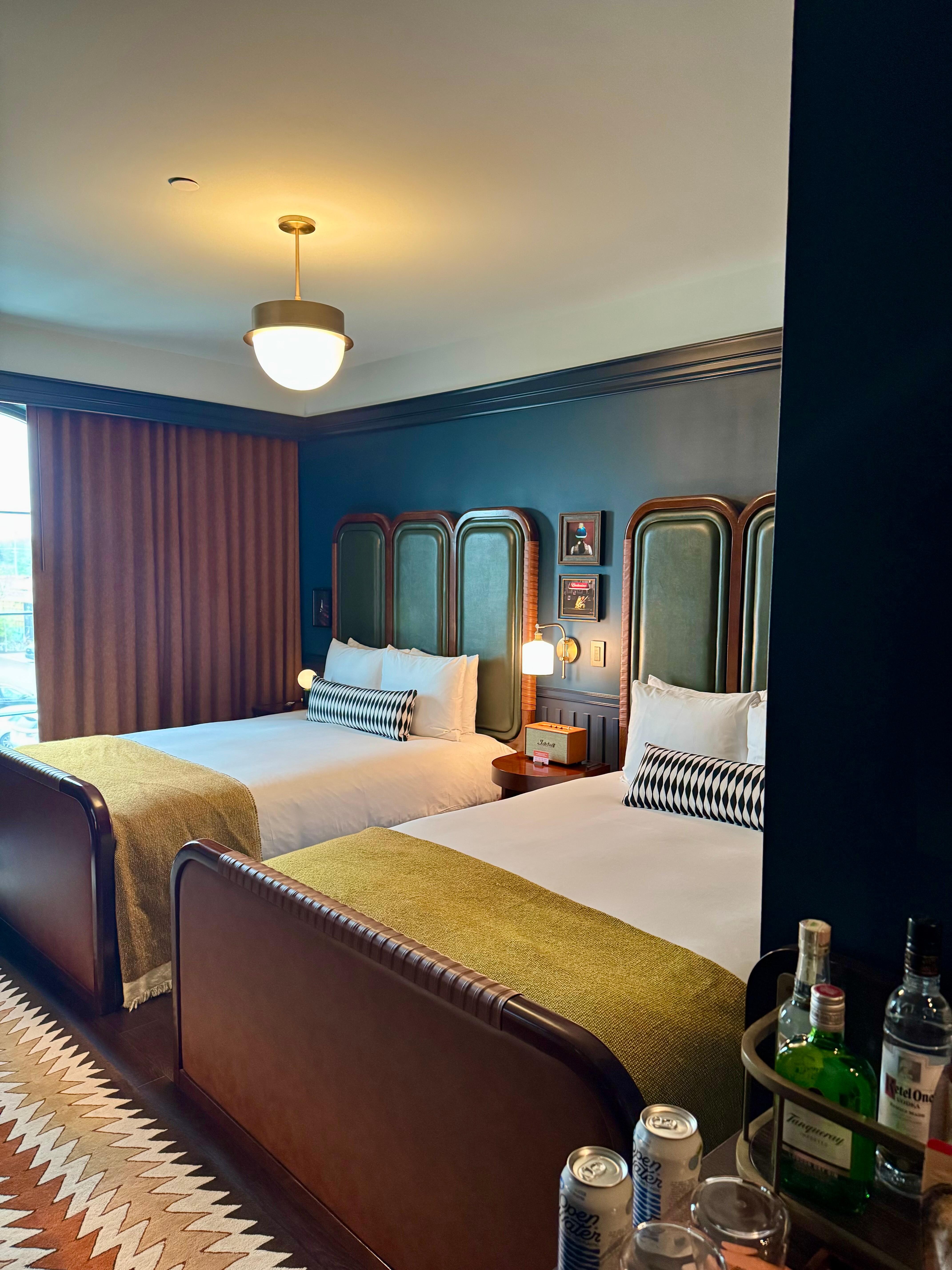 Double queen room on second floor