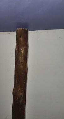 Exemple du plafond au-dessus de notre lit