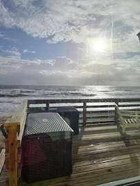 Morning view from the primary room.