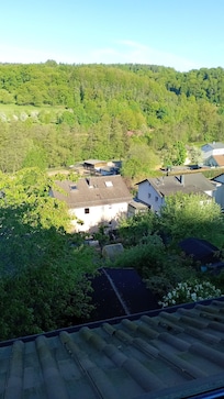 Blick aus dem Schlafzimmer
