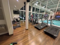 Gym on the first floor