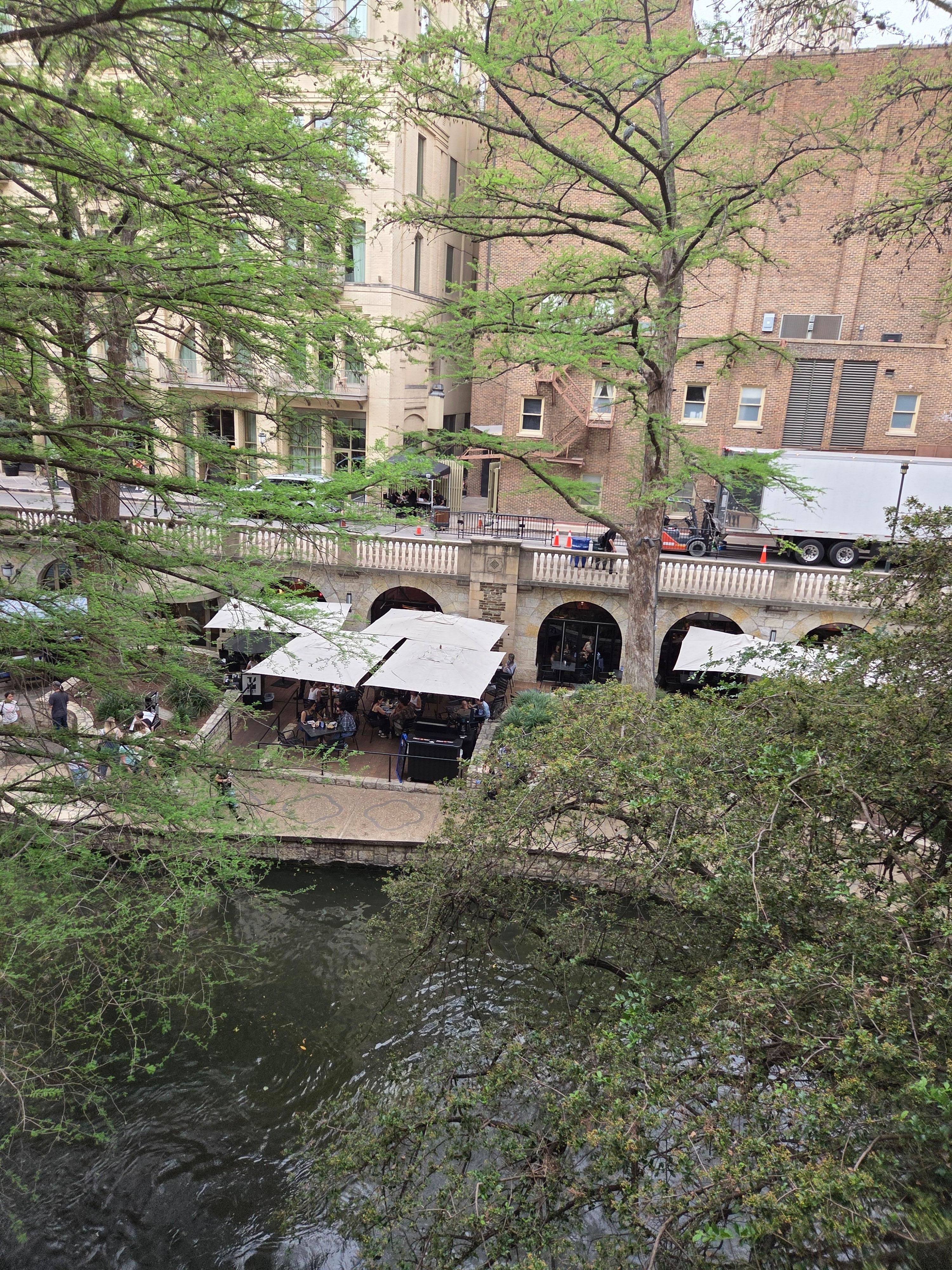 Our view from the 3rd floor