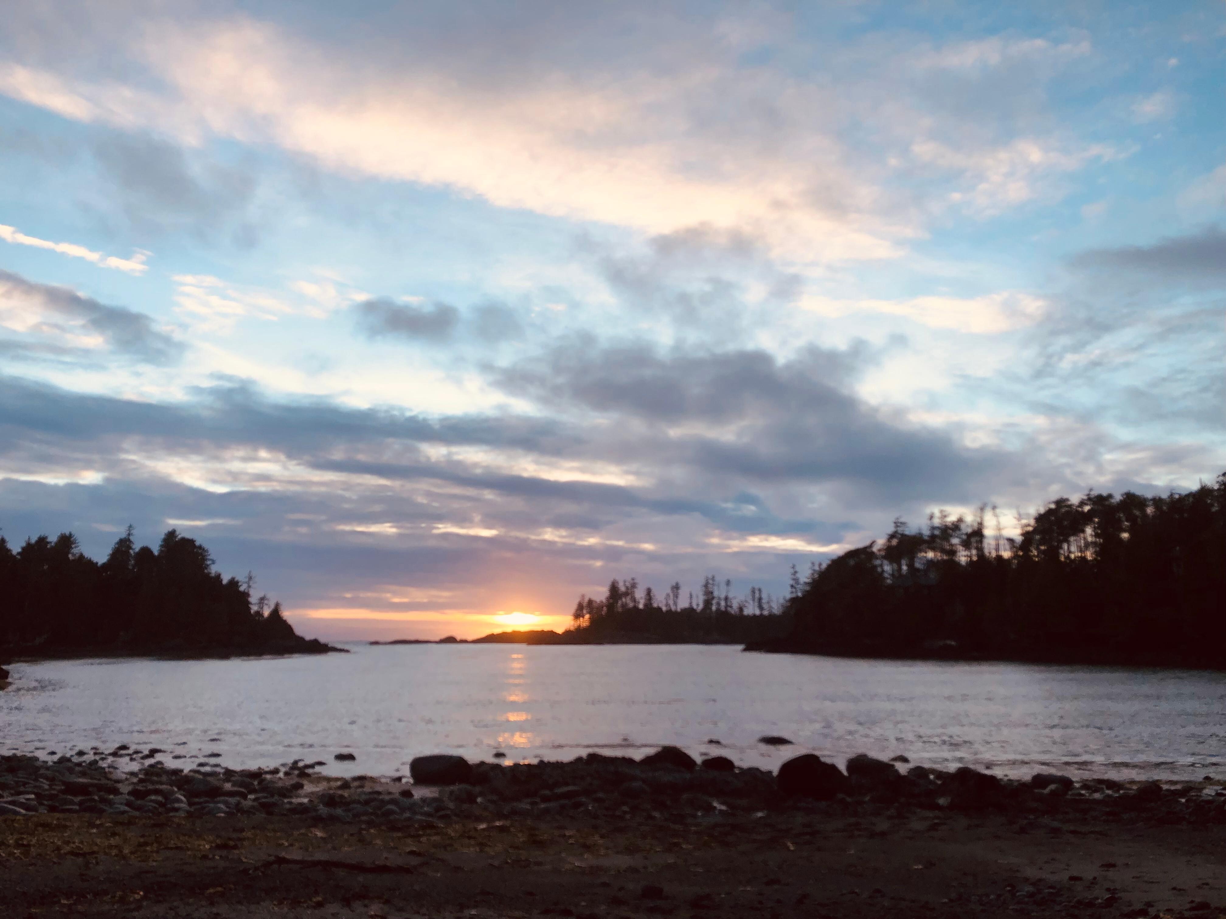 Terrace Beach sunset