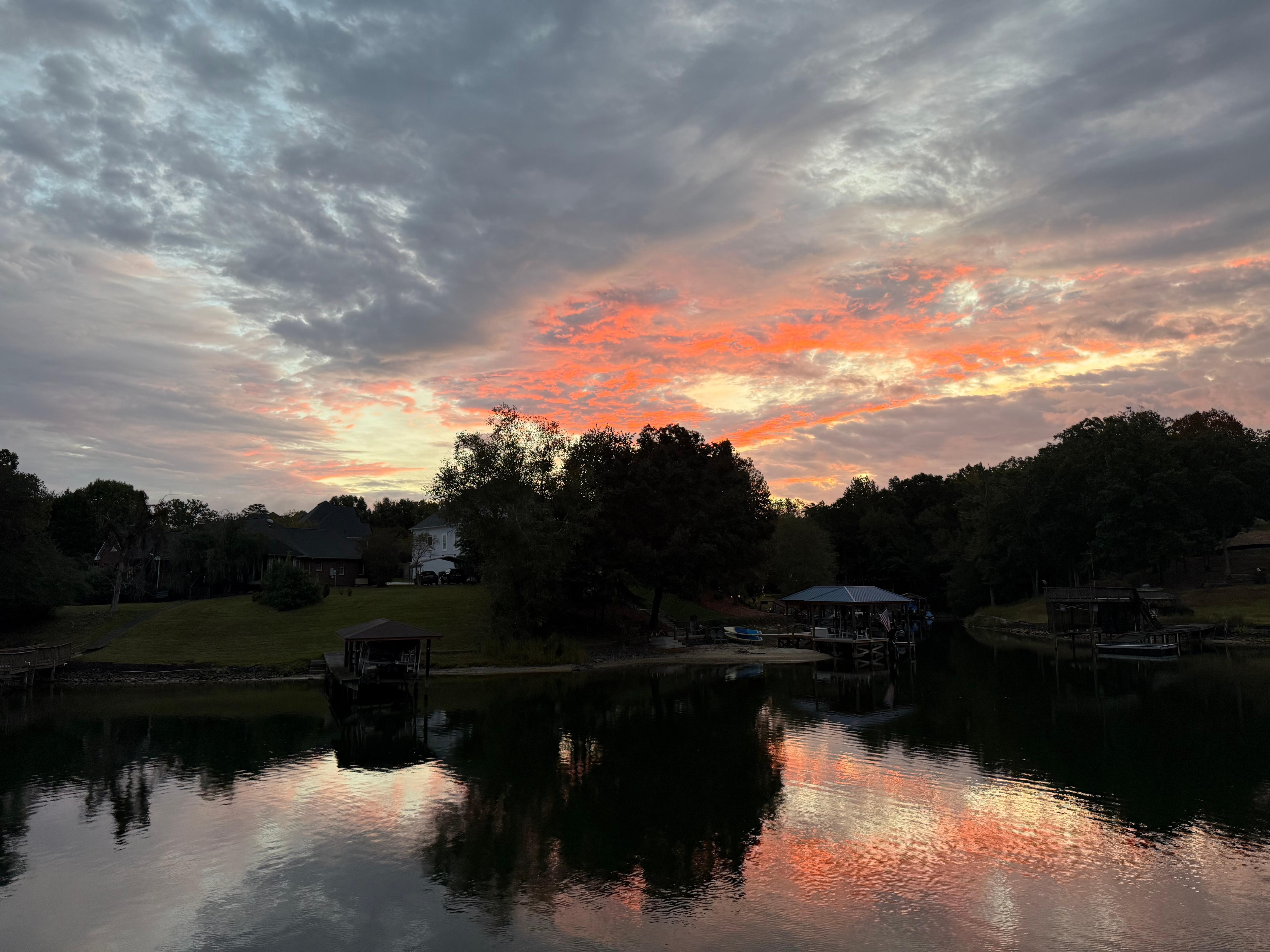 View from elevated deck.
