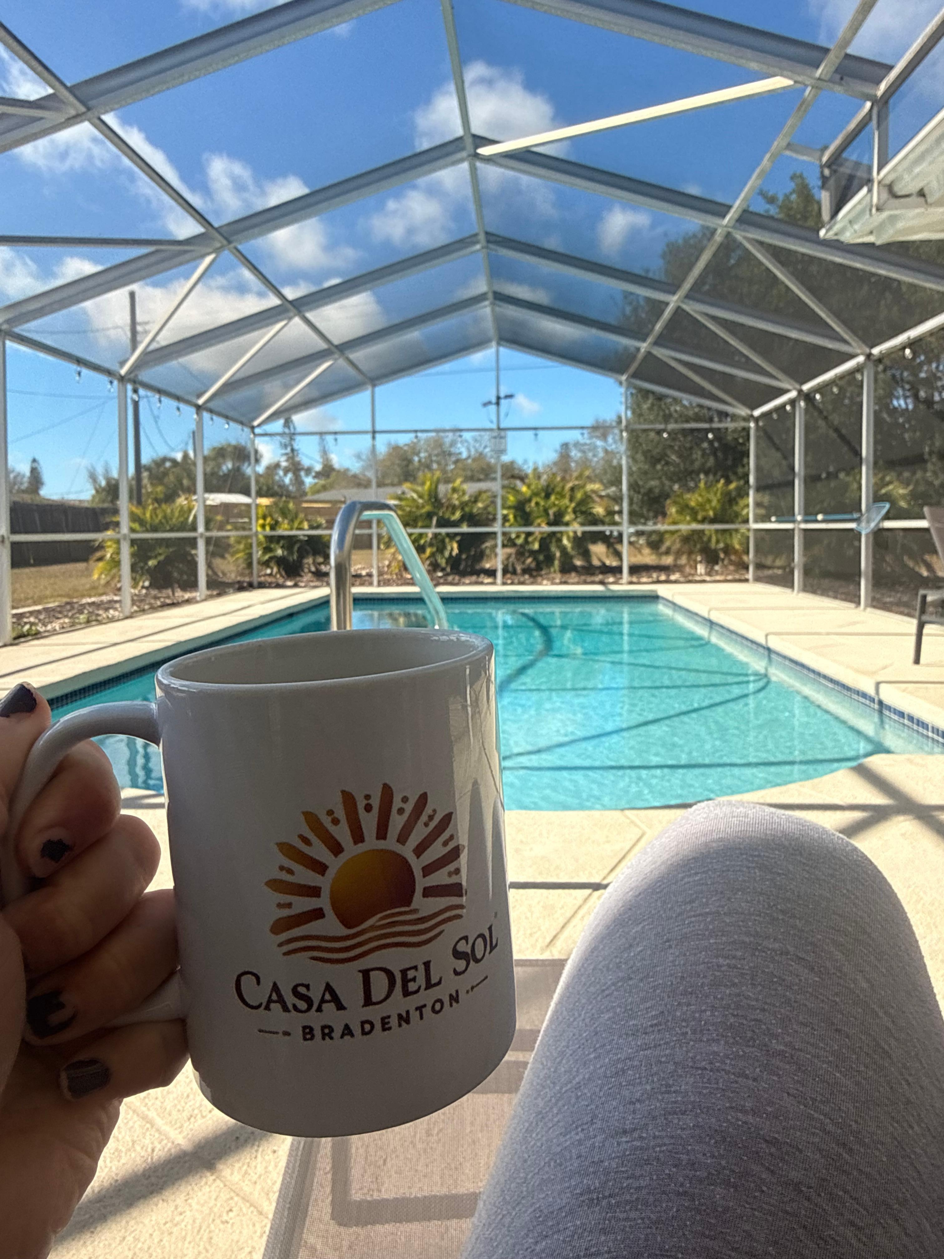 Enjoying the view every morning with my coffee 
