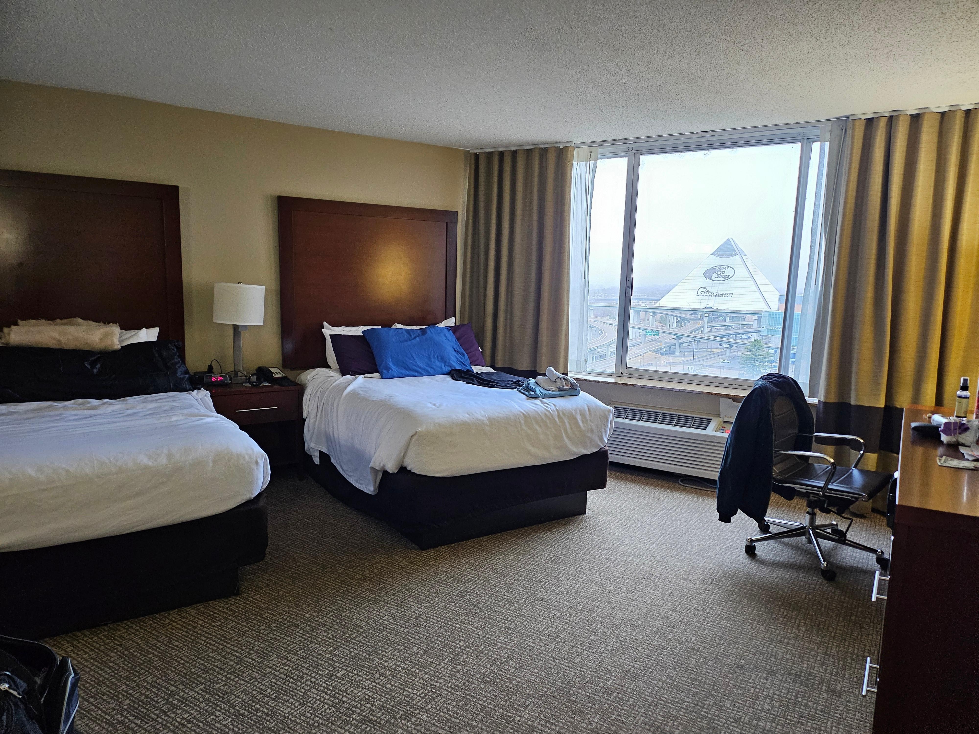 Comfortable beds and so much  ROOM 