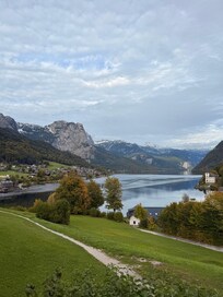 View from the hotel restaurant.