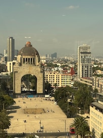 Vista desde el desayunador del piso 12.