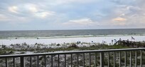 View of the beach from the balcony 3