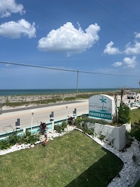 View from our room on second floor
