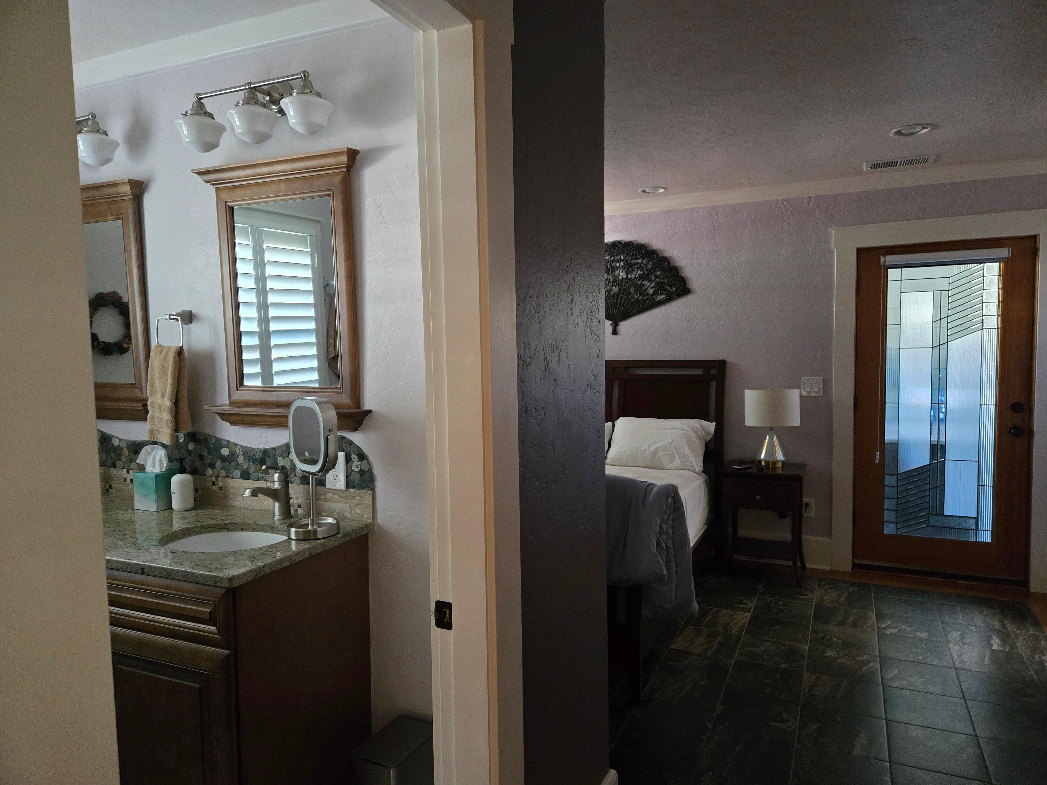 Master Bath and Bedroom