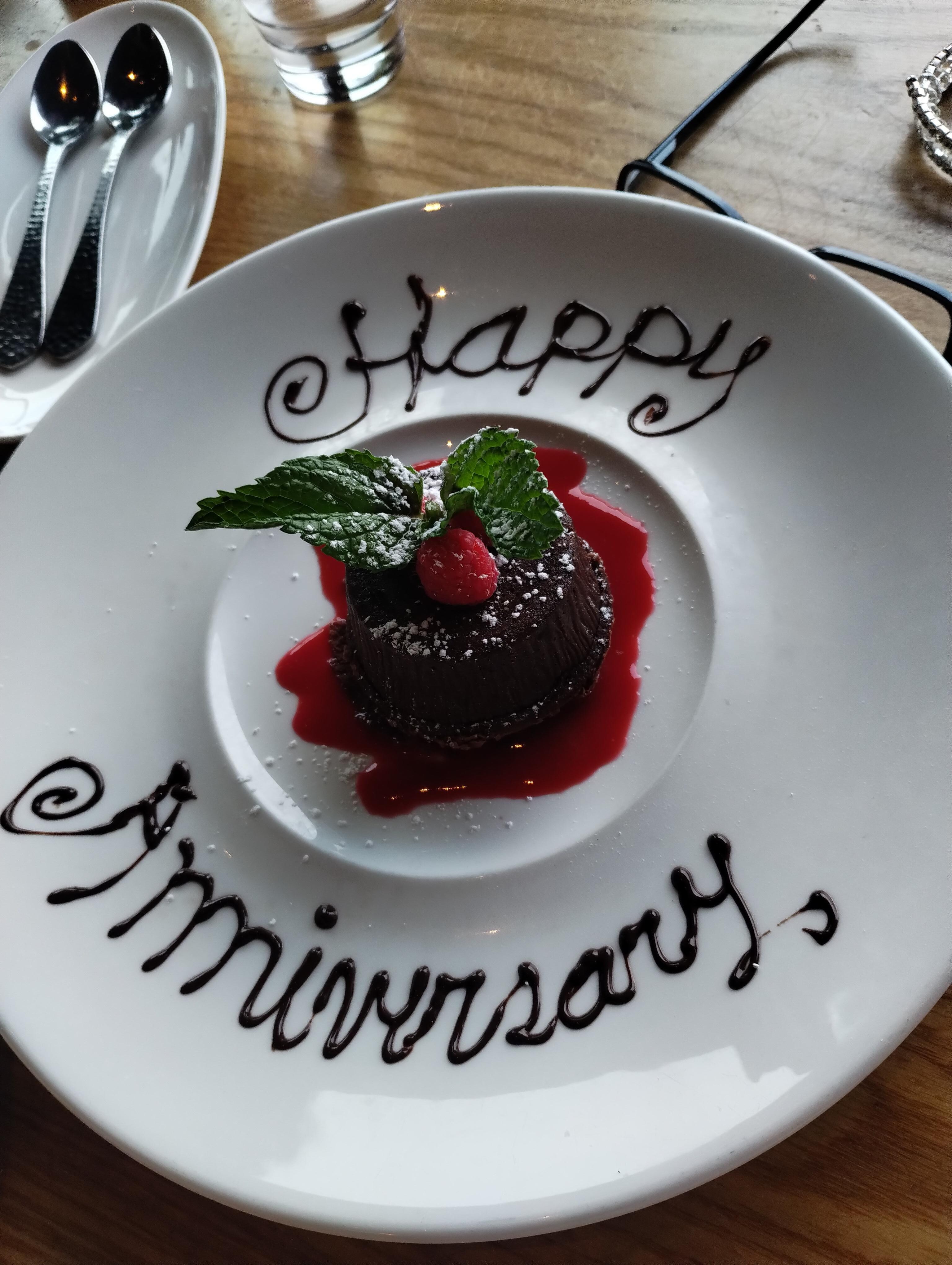 Moonraker Restaurant gave this to us
