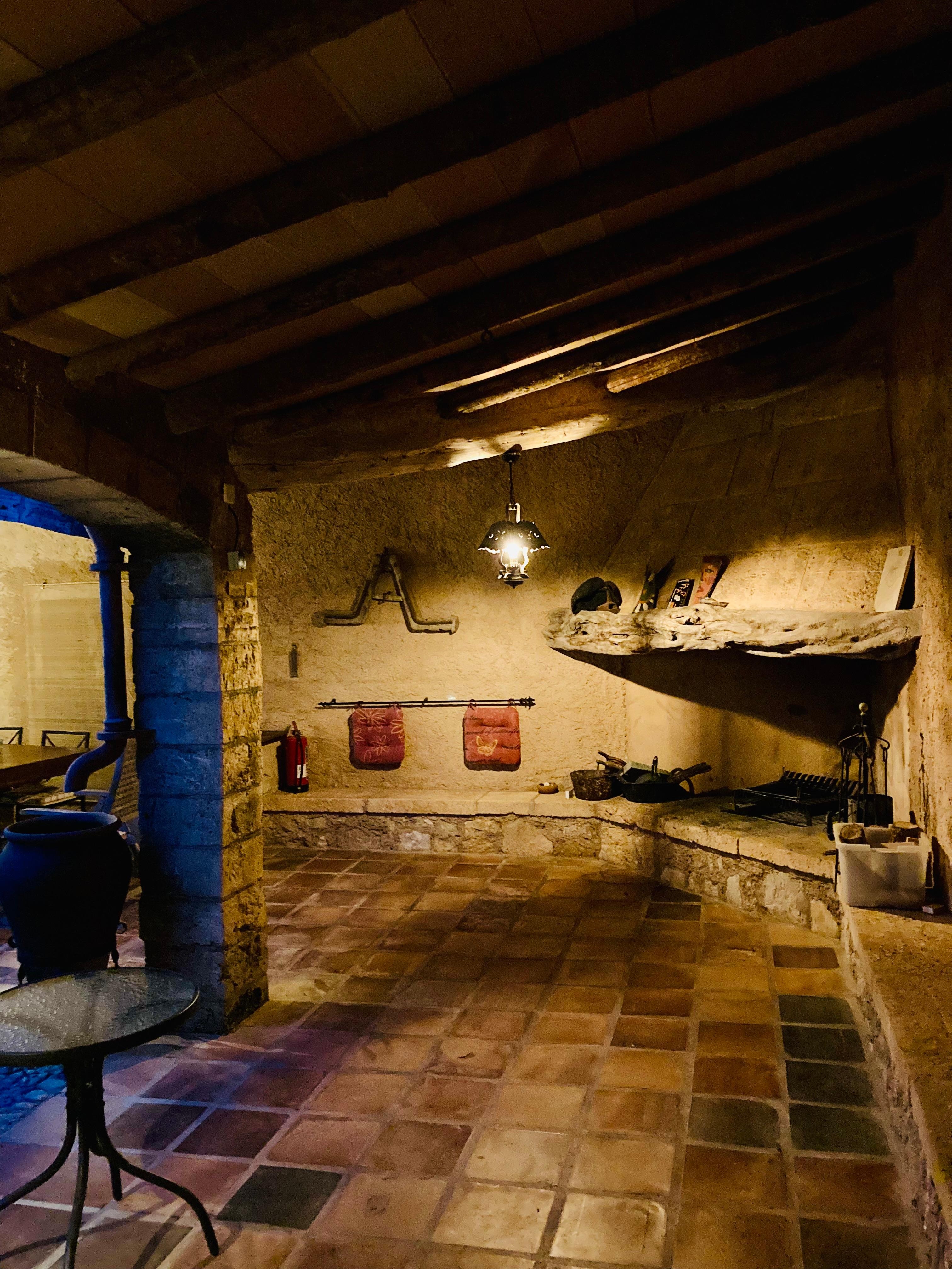 Abendstimmung mit Grill