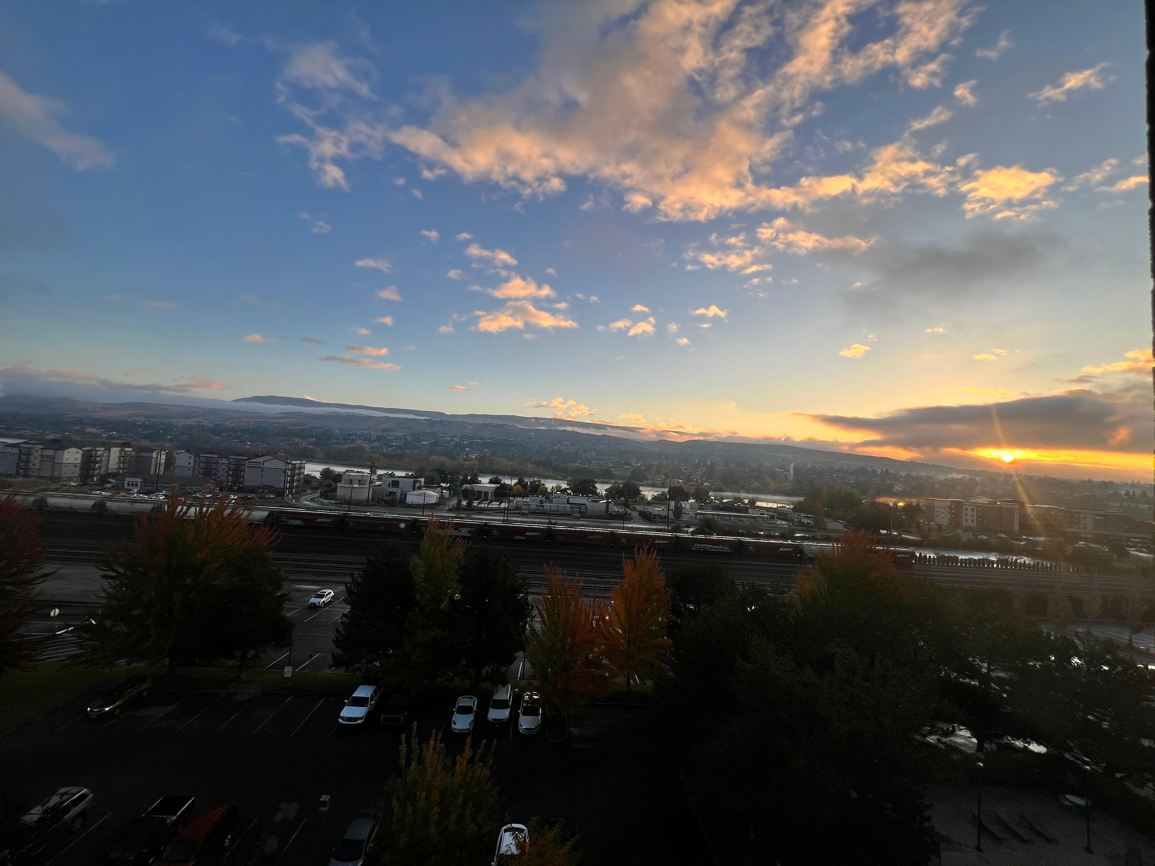 The view from our room. 