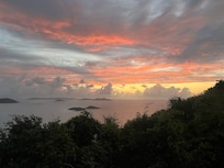 Sunrise from the top porch on our last morning…