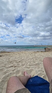 Great swimming area, lots of fish always around