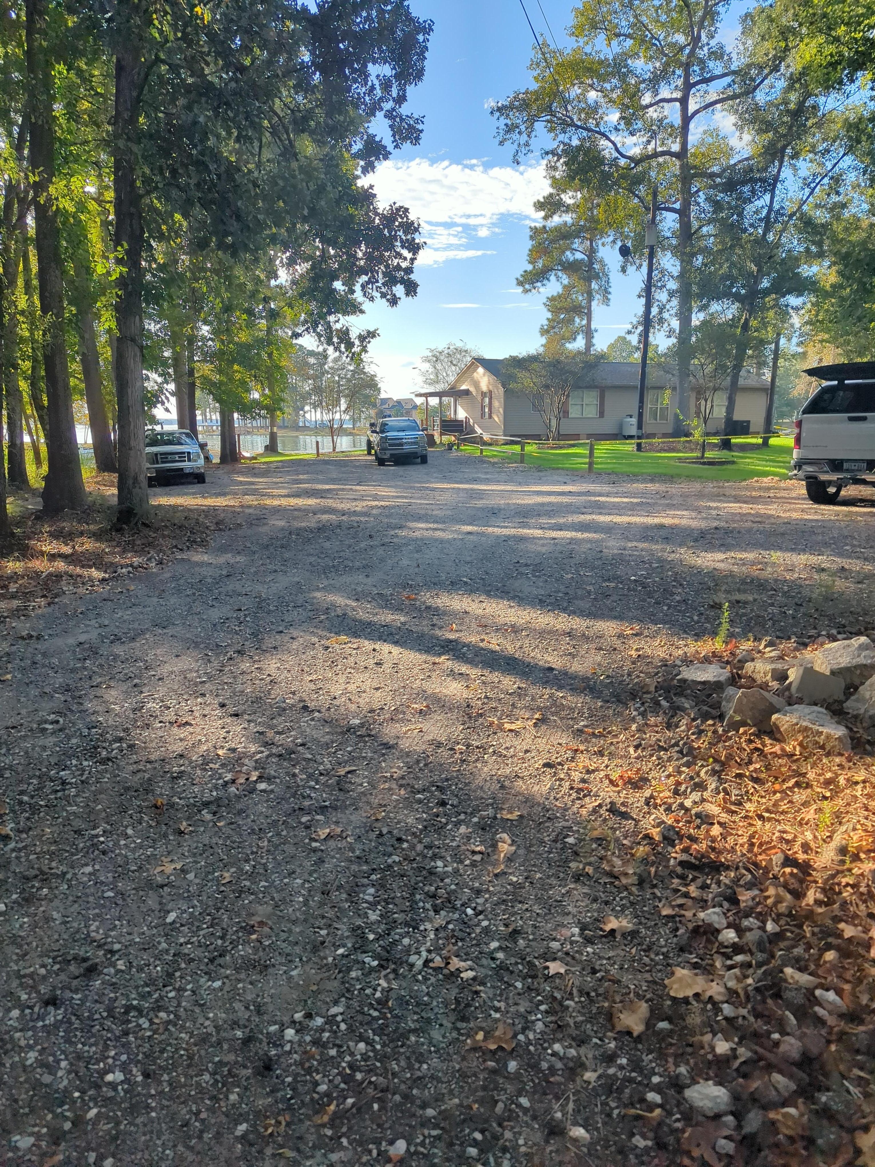 View from the driveway