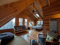 What a great space in the loft