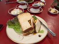 具沢山のサンドイッチ