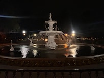 The fountain in Forsyth Park.