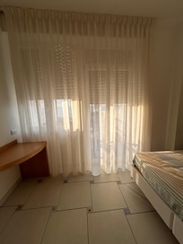 Room with sea view and terrace.