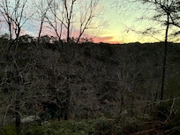 Sunrise on back porch