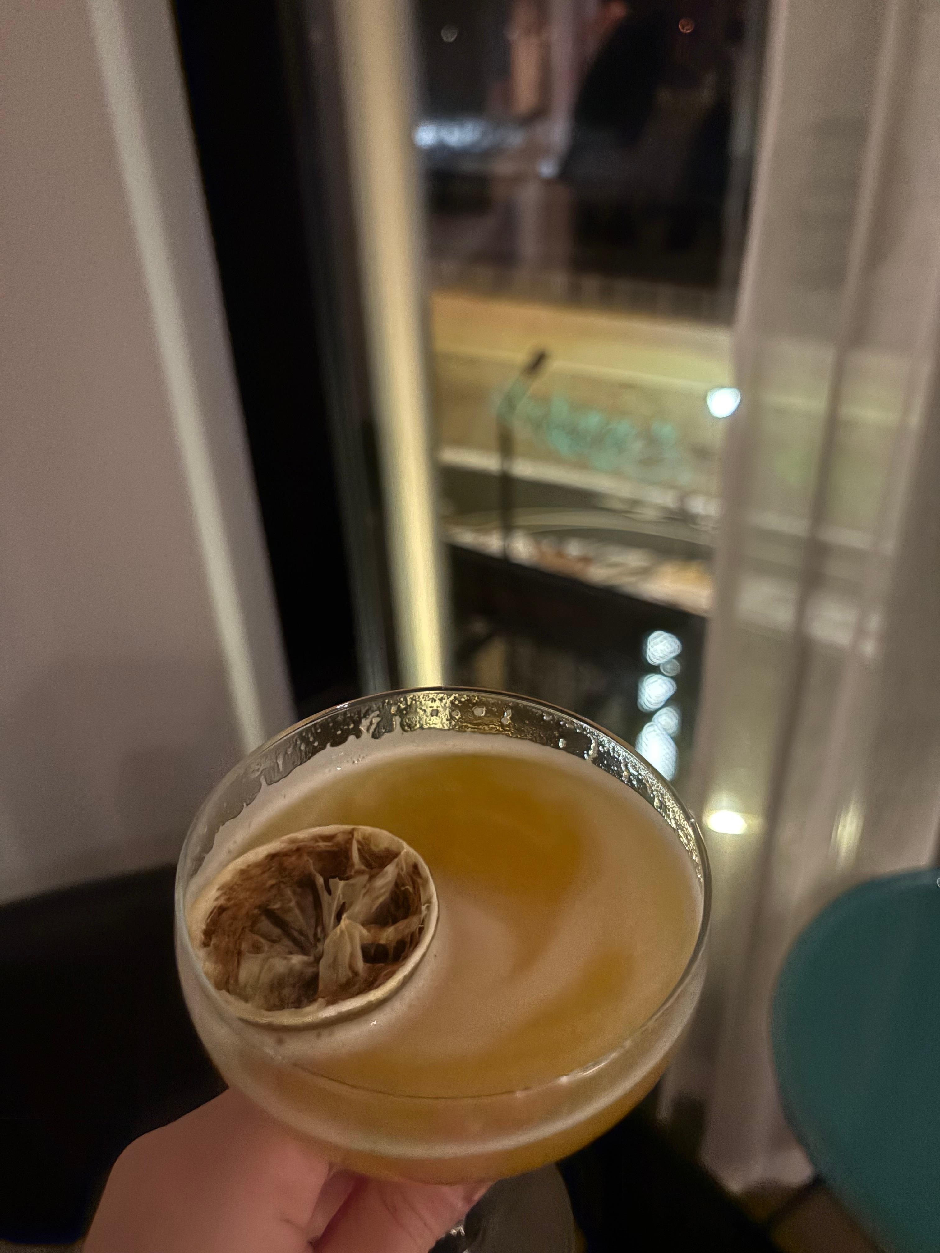 Cocktail delivered to my room 