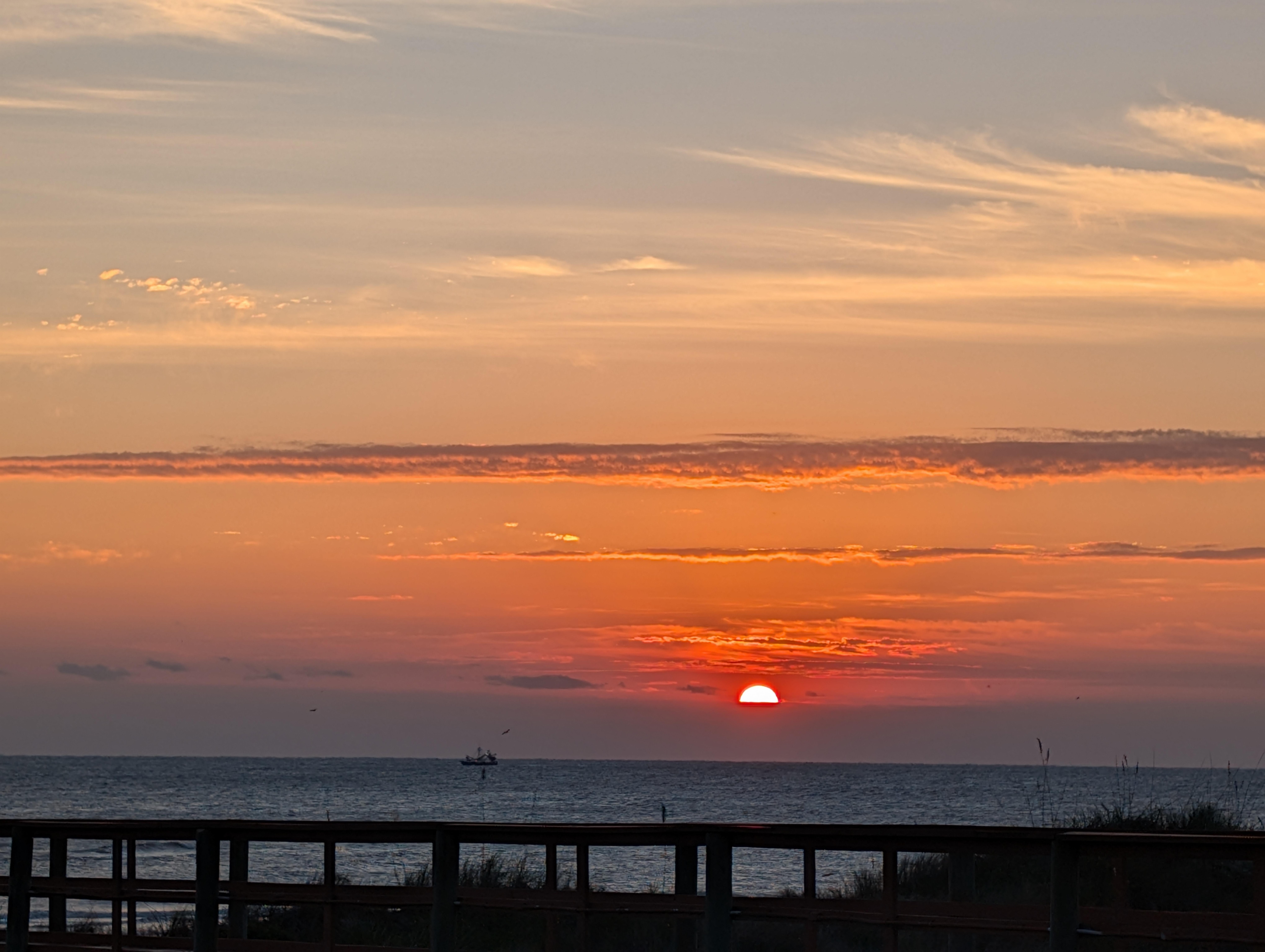 View from the balcony.