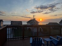 Awesome sunrises from top deck