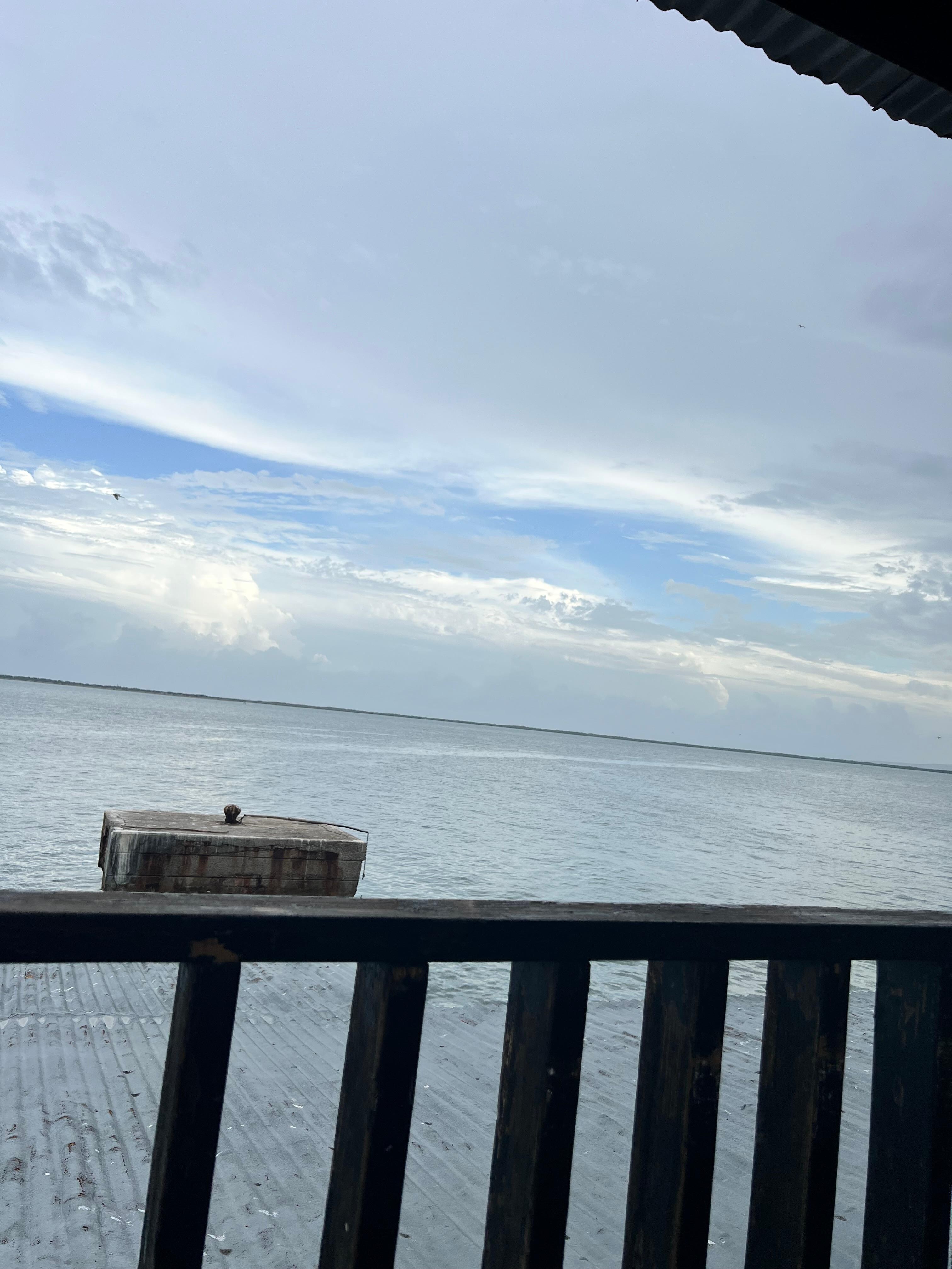 View from Gloria’s Seafood Restaurant