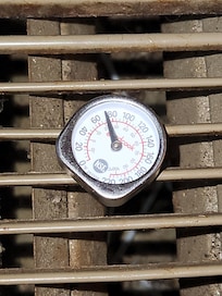 Temperature coming out of the vents