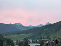 View from balcony.