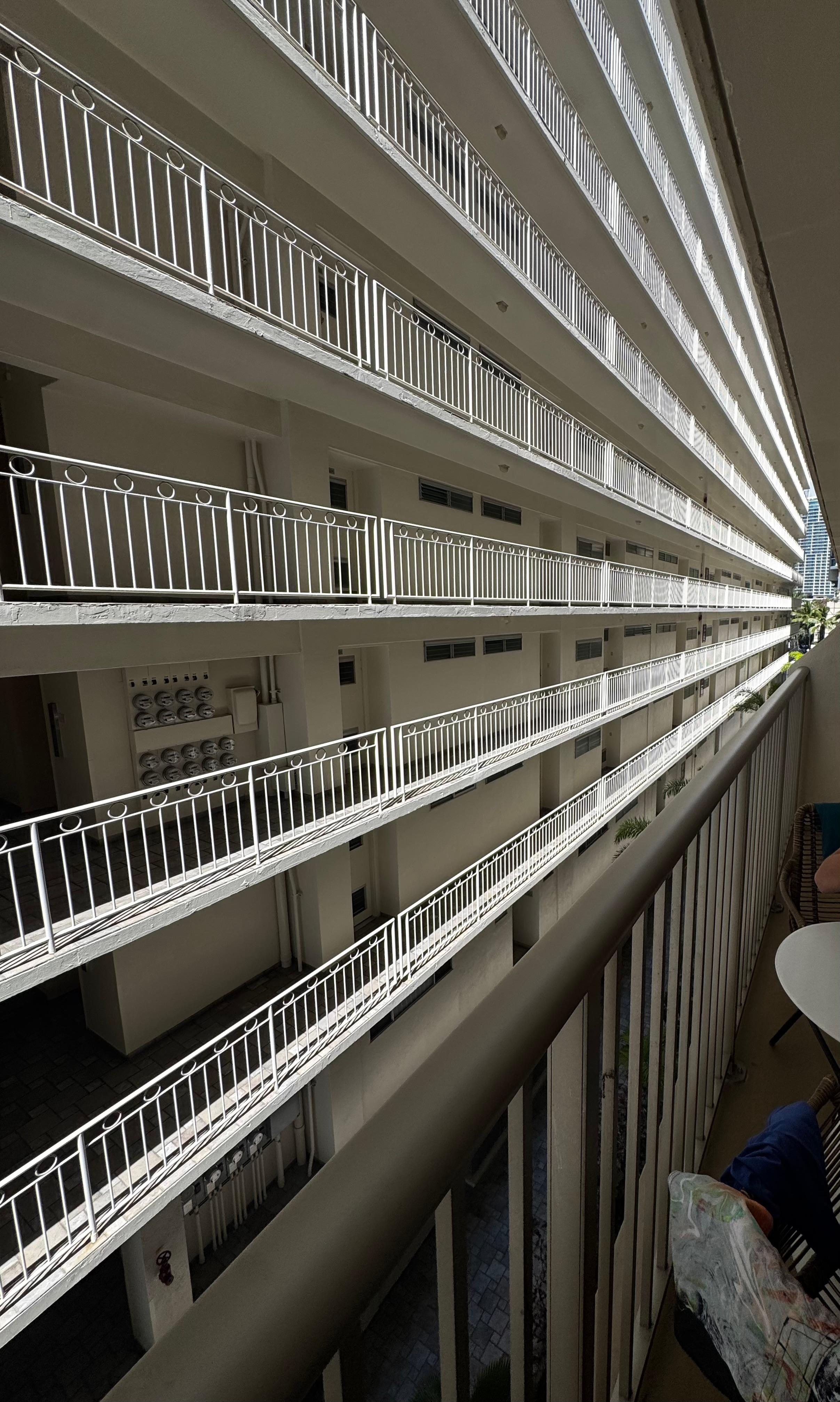 Other side of hall/extended stay room. 