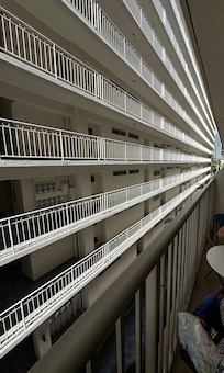 Other side of hall/extended stay room.