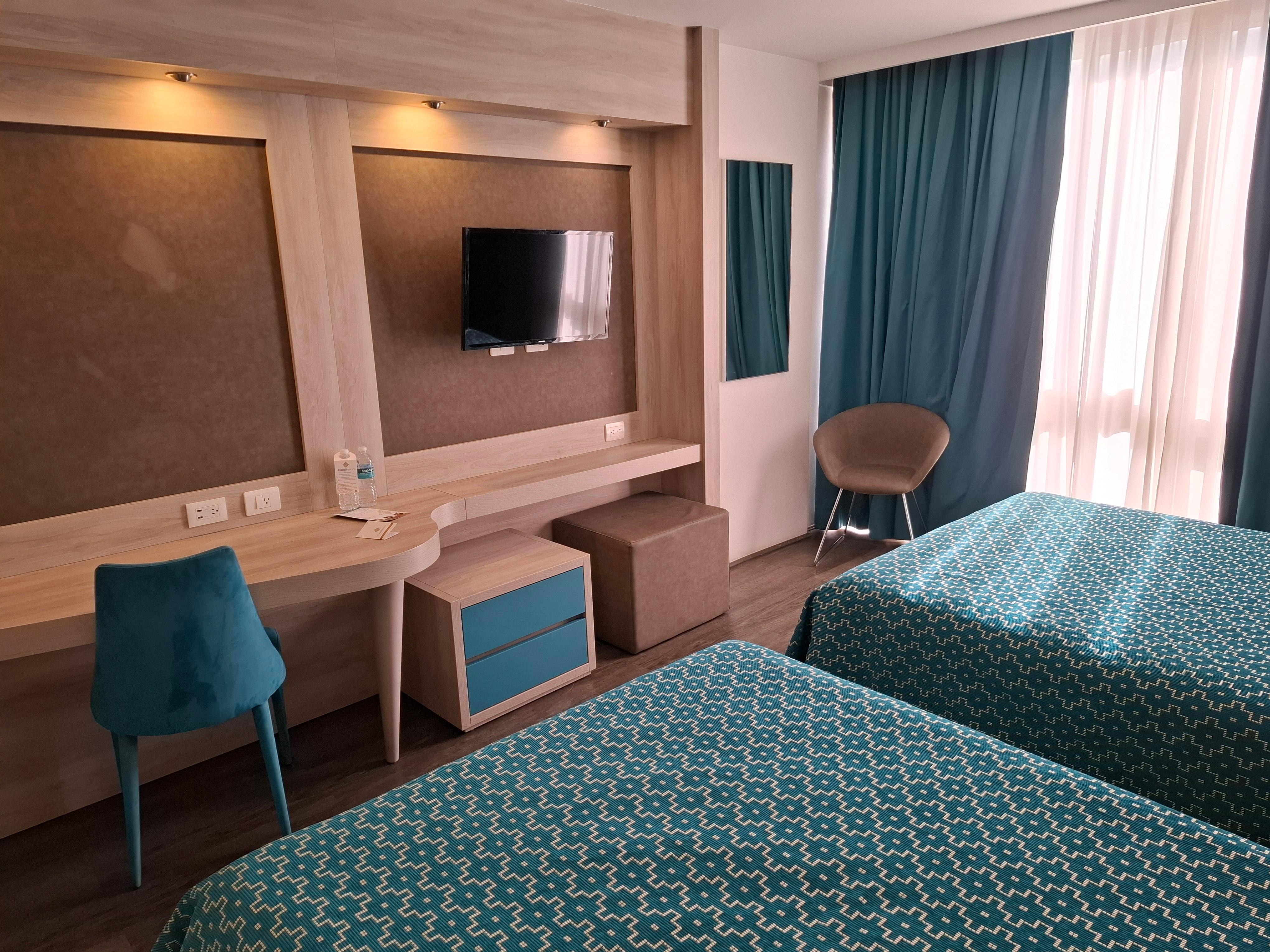 Habitación dos camas matrimoniales