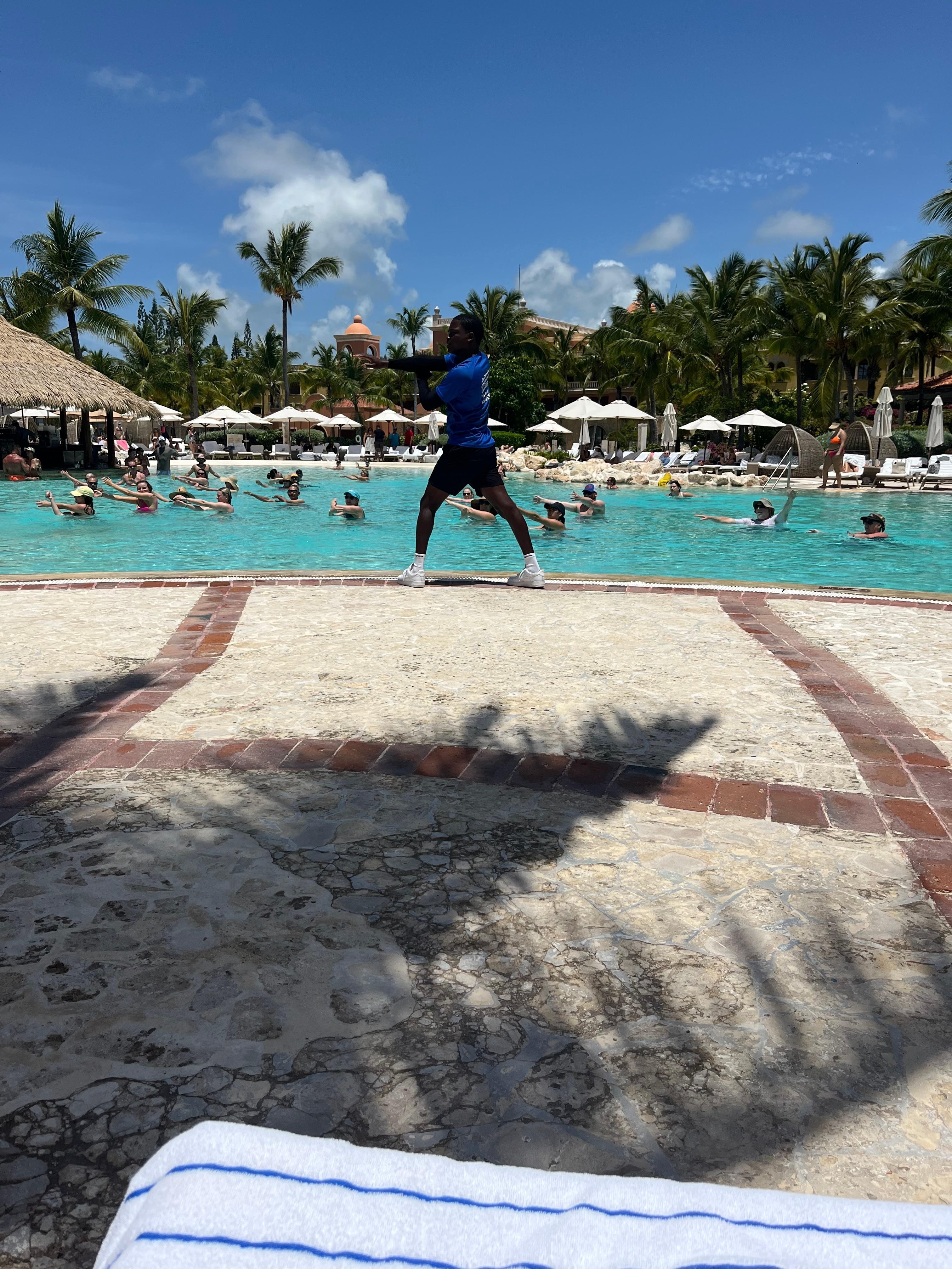 Pool aerobics