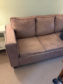 Pull out couch unusable because of springs sticking out.