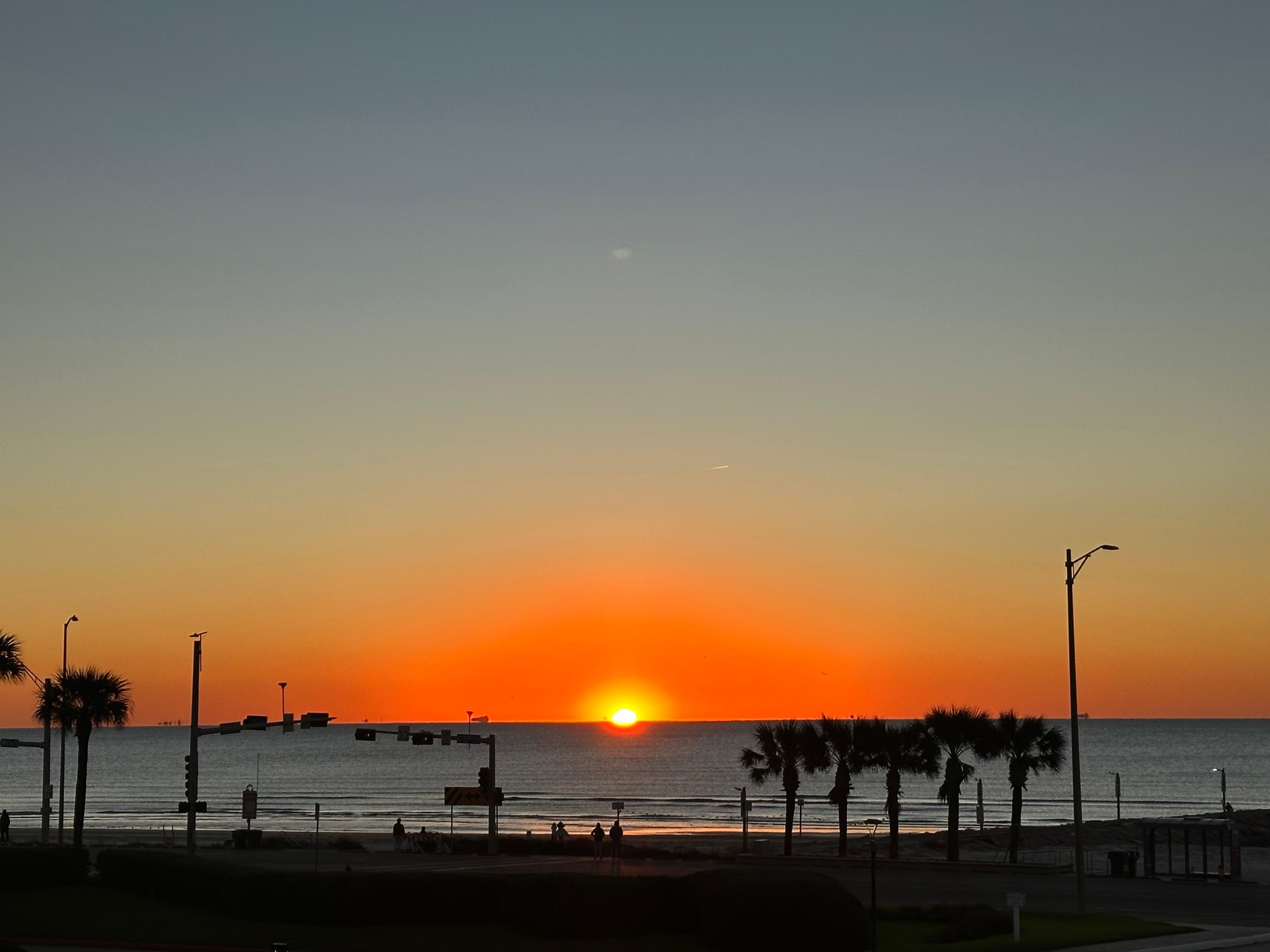 Our morning view from the balcony. 