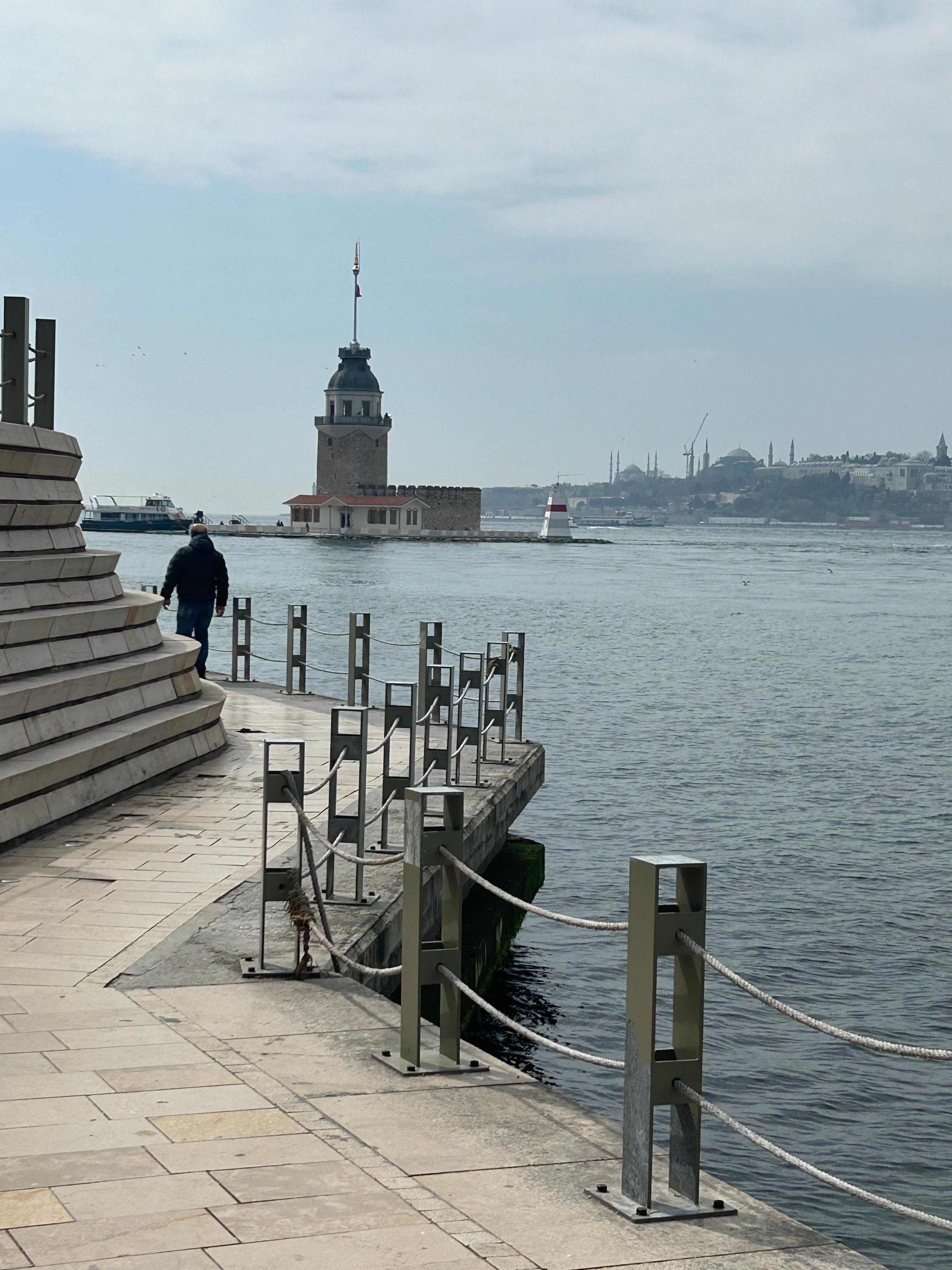 Maiden’s Tower in the Bosphorus Strait