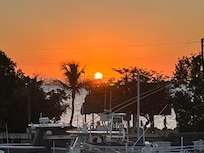 Our sunrise view from the villa!