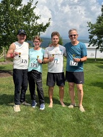 Four runners