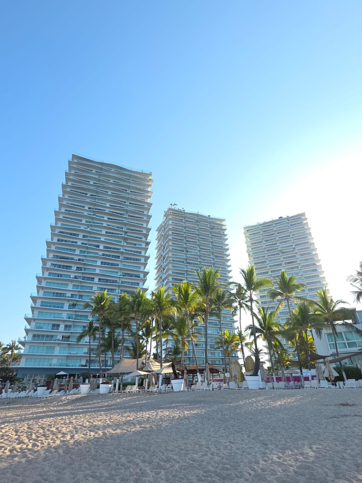 Vista desde la playa