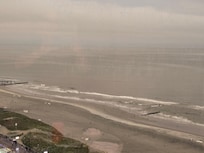 A beautiful view of the ocean.
