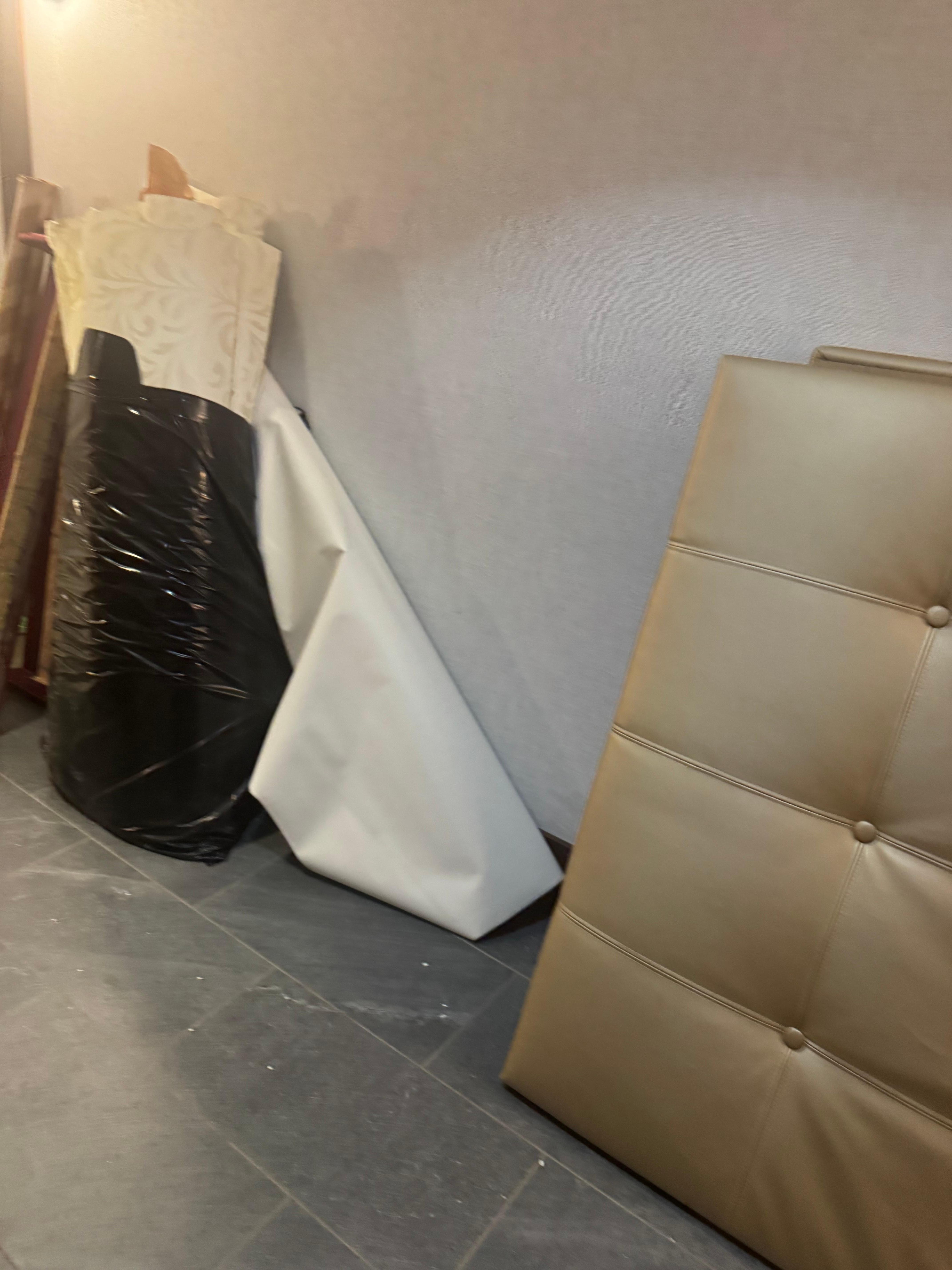 Right in front of elevator