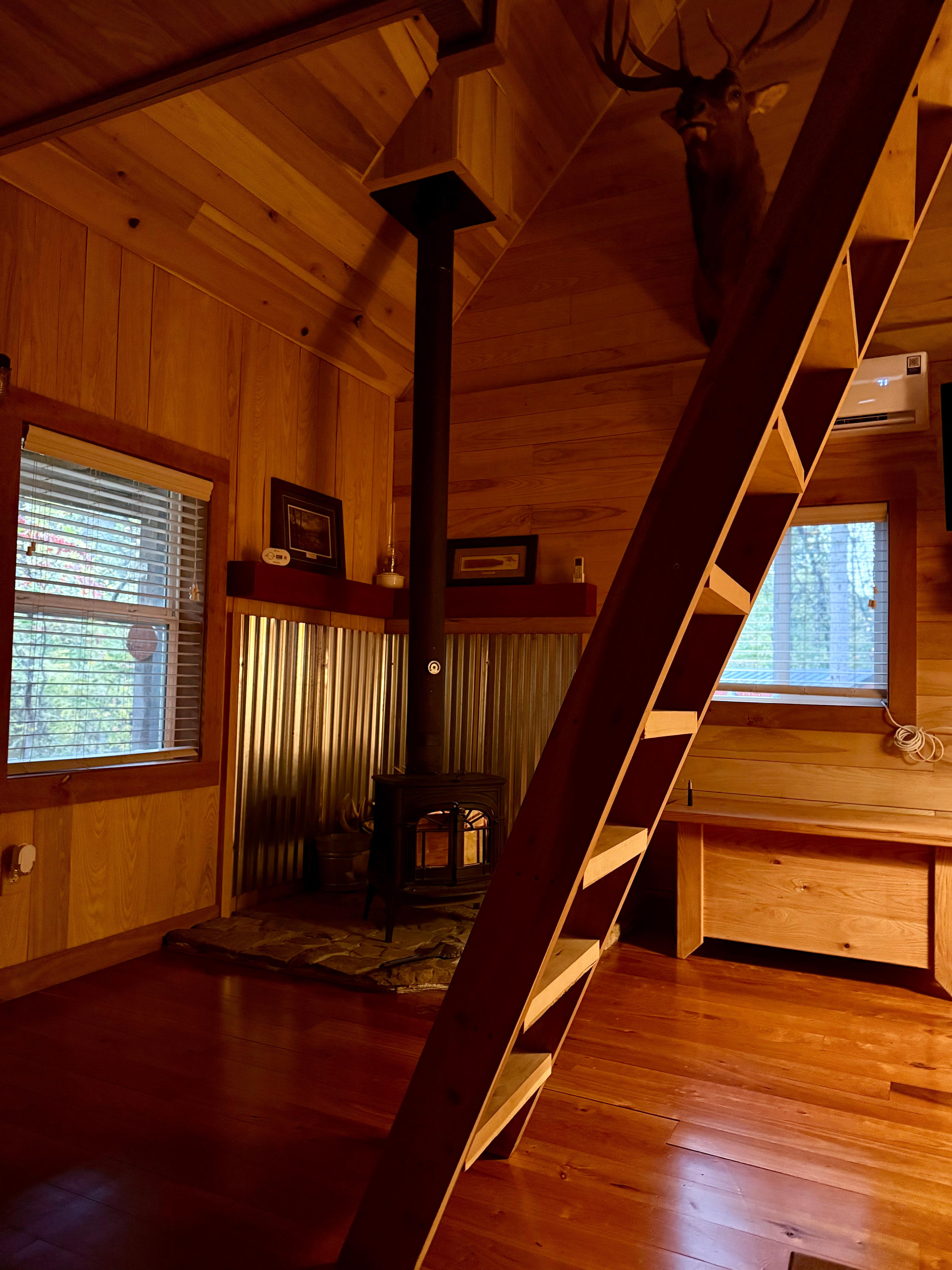 View from couch/dining area