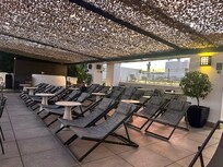 Bar area with relaxing music