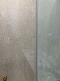 Soap scum in shower