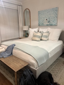 Master bedroom on first floor