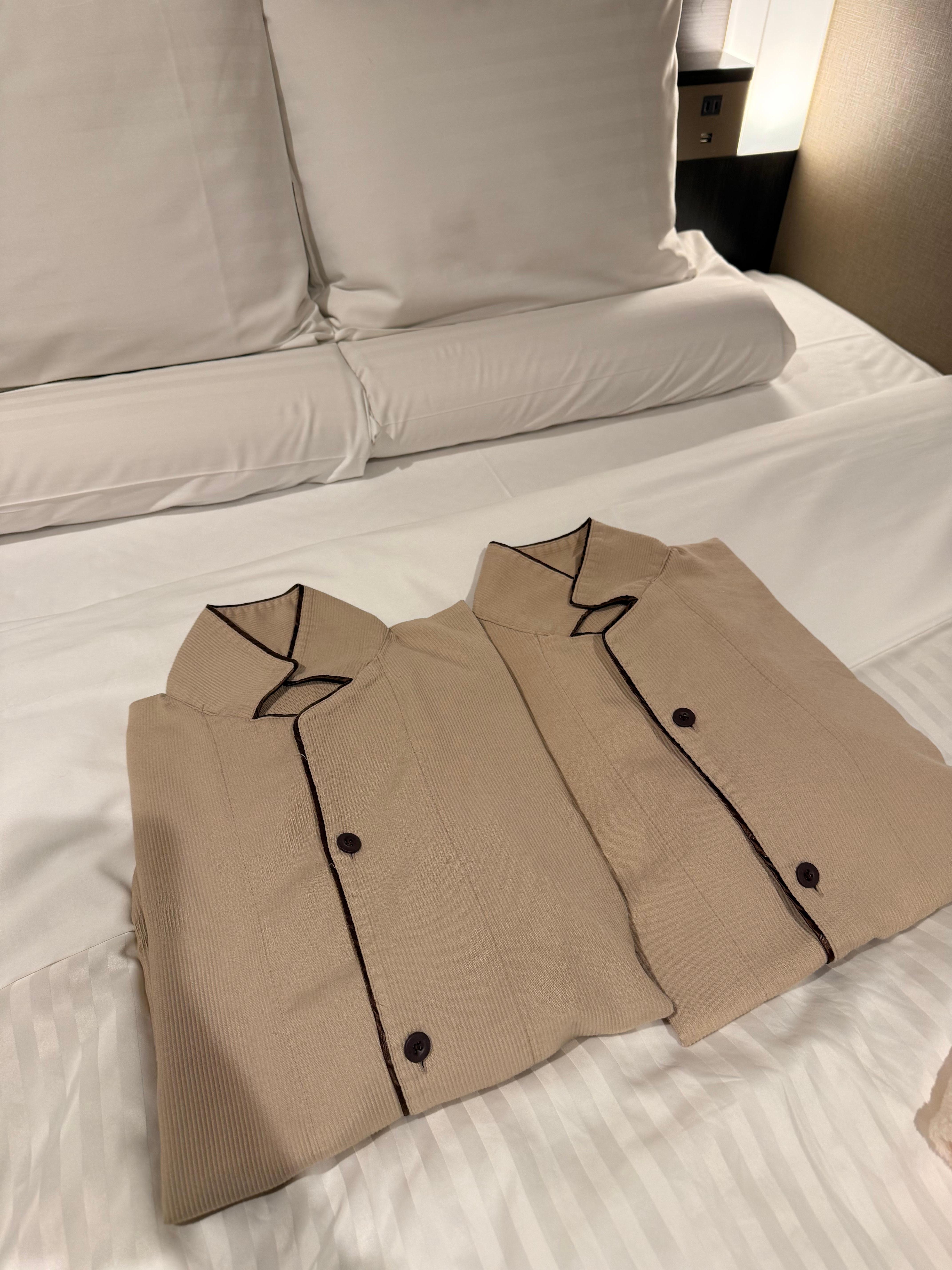 Pajamas included in stay 